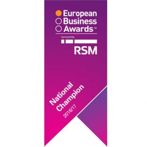 National Champion European Business Awards